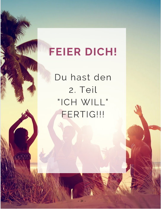 Selbstcoaching ich will